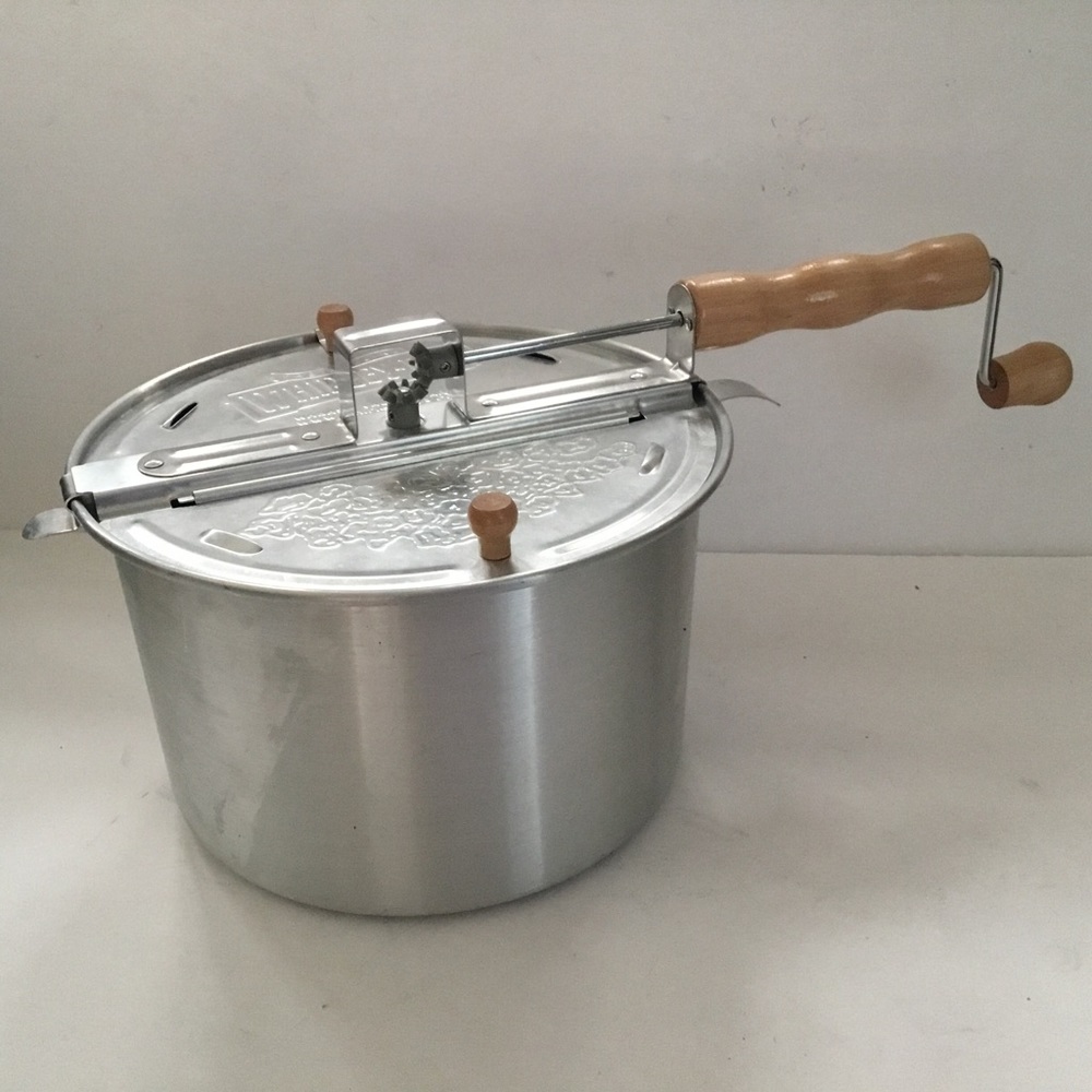 Whirley popcorn. The genuine aluminum pan. New